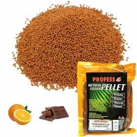 MICRO PELLET PROFES 2mm Method Feeder POMARAŃCZ CZEKOLADA