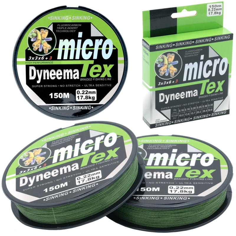PLECIONKA NIEWIDOCZNA DYNEEMA 0,28mm 23kg