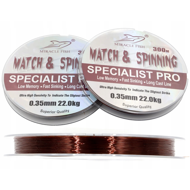 ŻYŁKA WĘDKARSKA STRONG MATCH & SPINNING 0,40 mm 25,0kg 300m